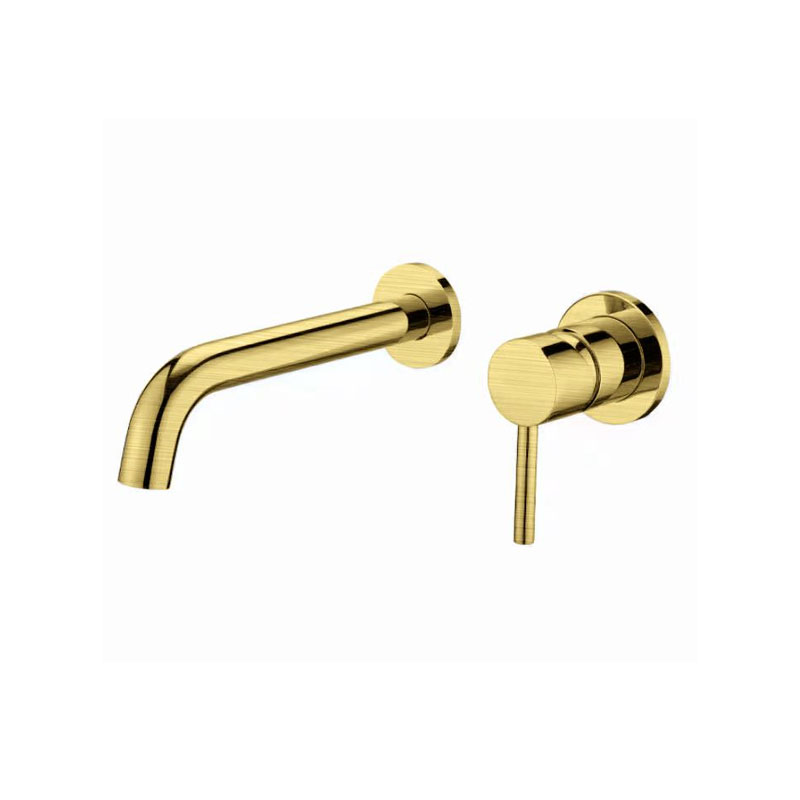 GOLD CONCEALED BASIN MIXER