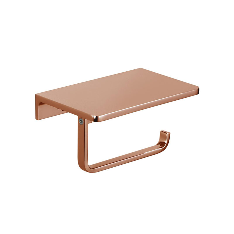 ROSE GOLD TOILET PAPER HOLDER