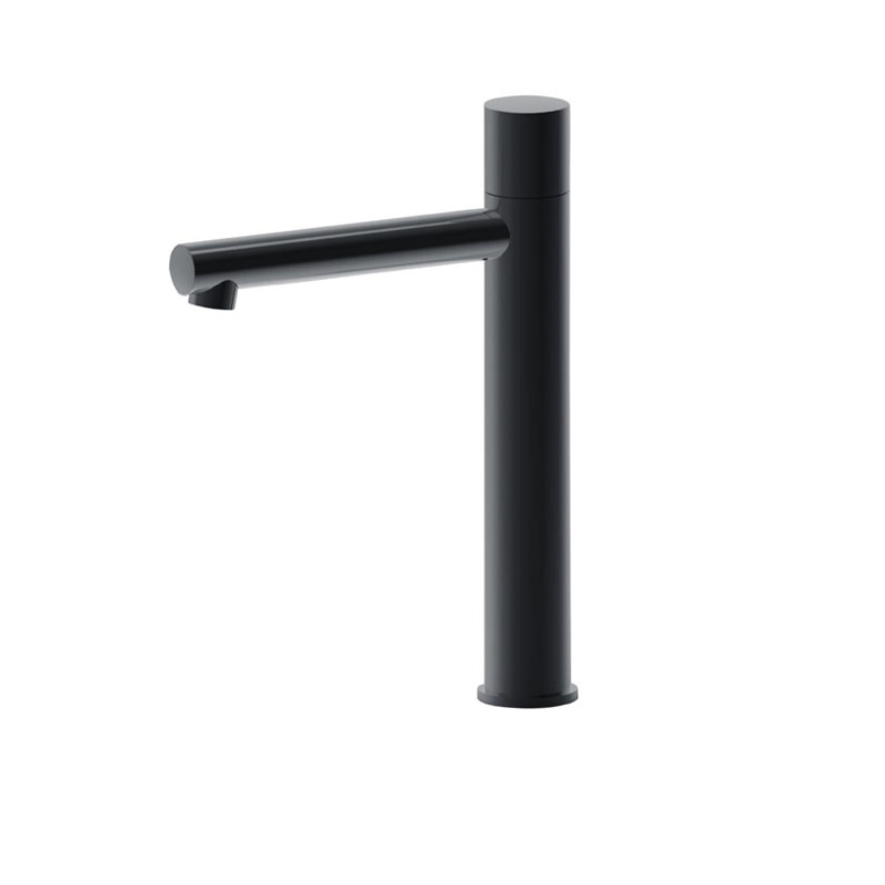 MATTE BLACK TALL BASIN MIXER