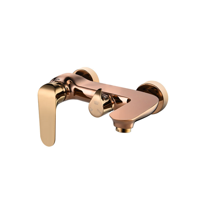 MATTE ROSE GOLD BATH SHOWER MIXER