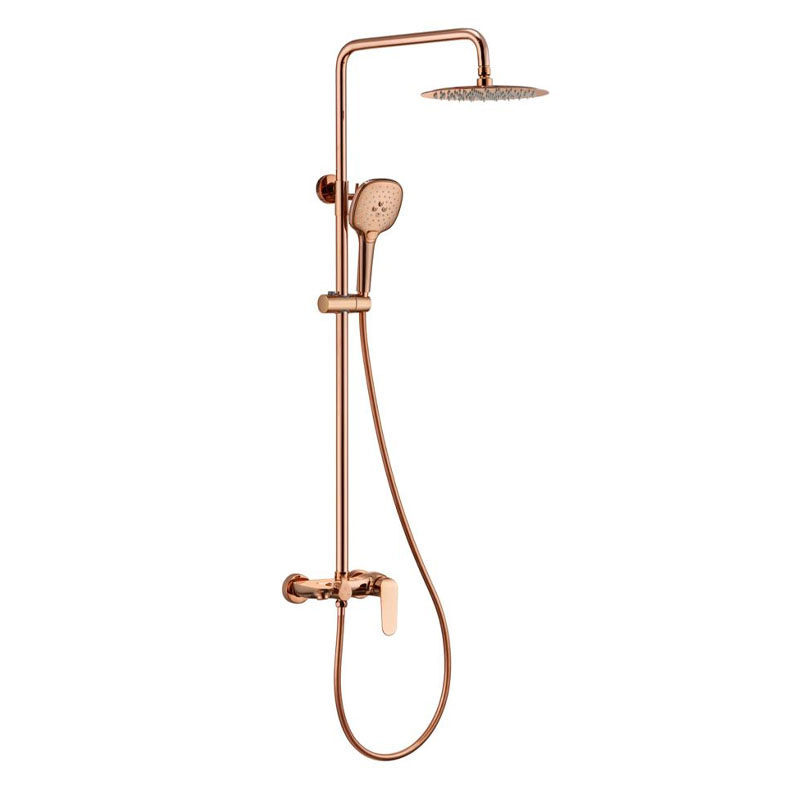 ROSE GOLD RAIN-SHOWER MIXER