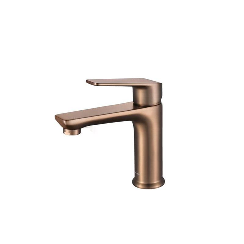 MATTE ROSE GOLD BASIN MIXER