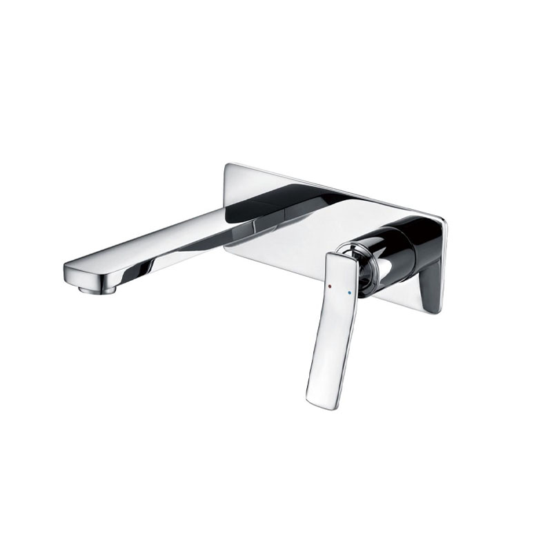 CHROME CONCEALED BASIN MIXER