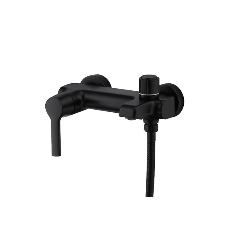 MATTE BLACK BATH SHOWER MIXER