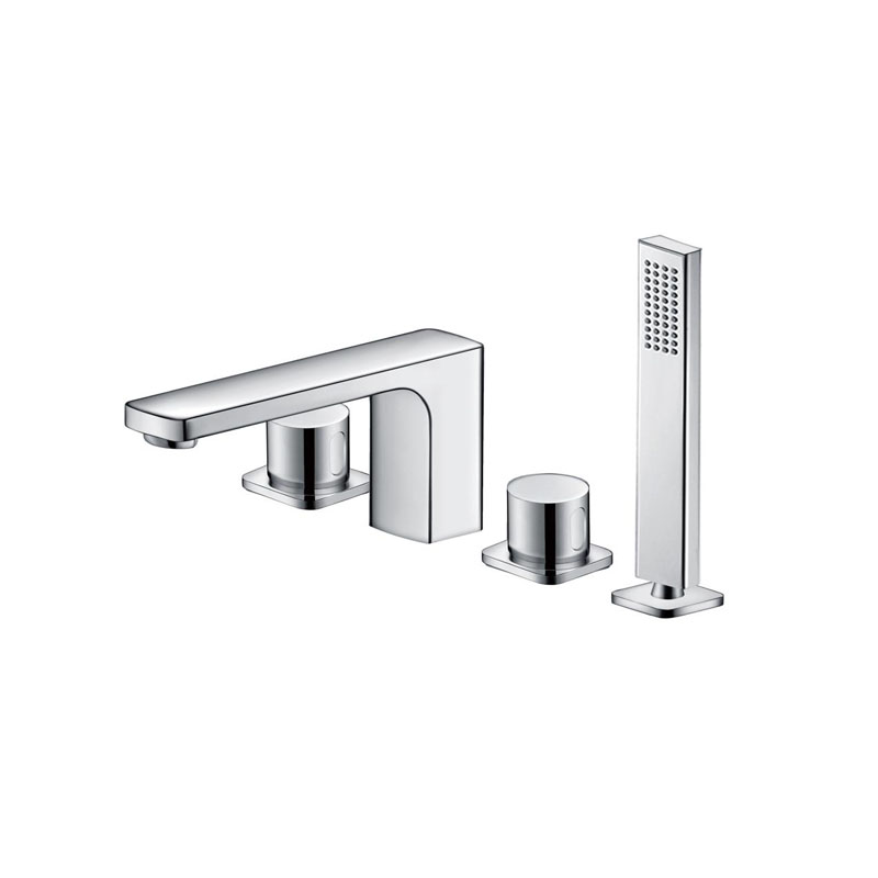 CHROME 4-PIECE BATH-SHOWER MIXER