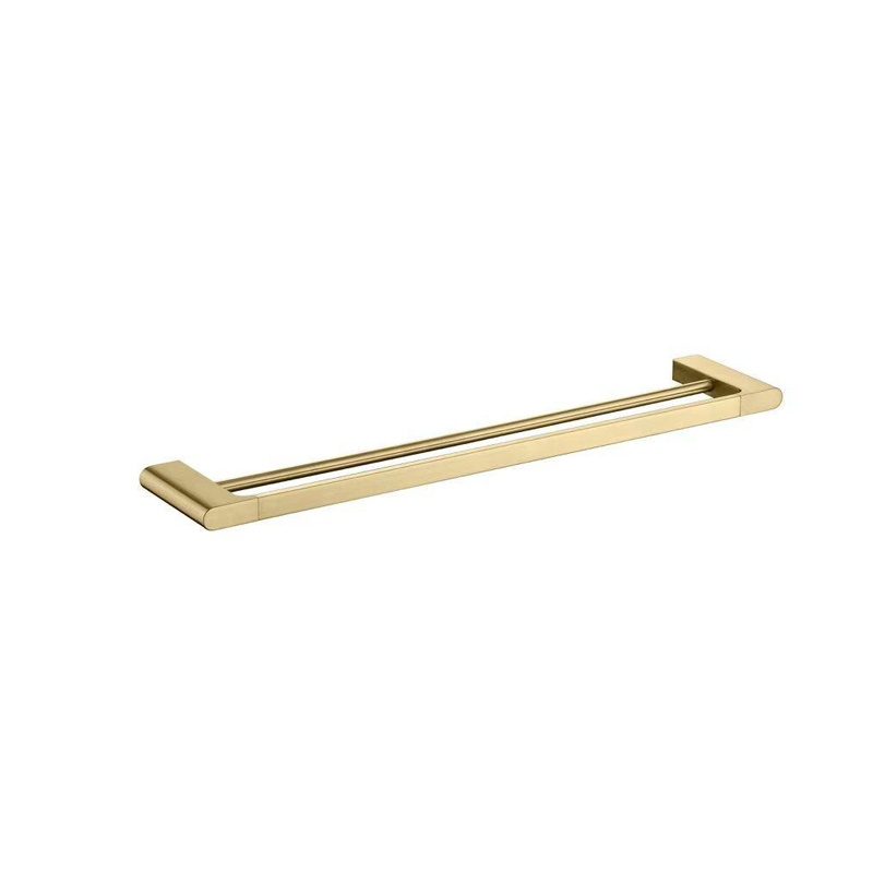 MATTE GOLD DOUBLE TOWEL BAR