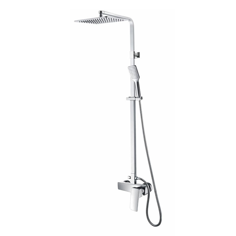 CHROME RAIN SHOWER MIXER