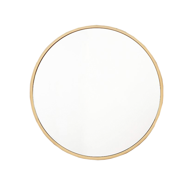 GOLD ROUND MIRROR