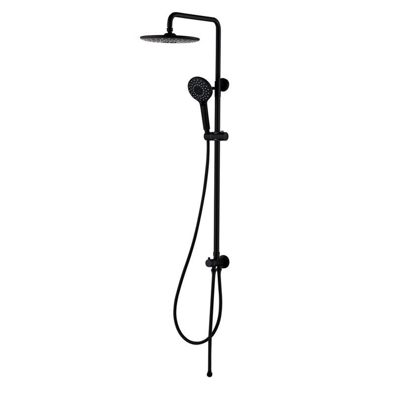 MATTE BLACK RAIN SHOWER MIXER