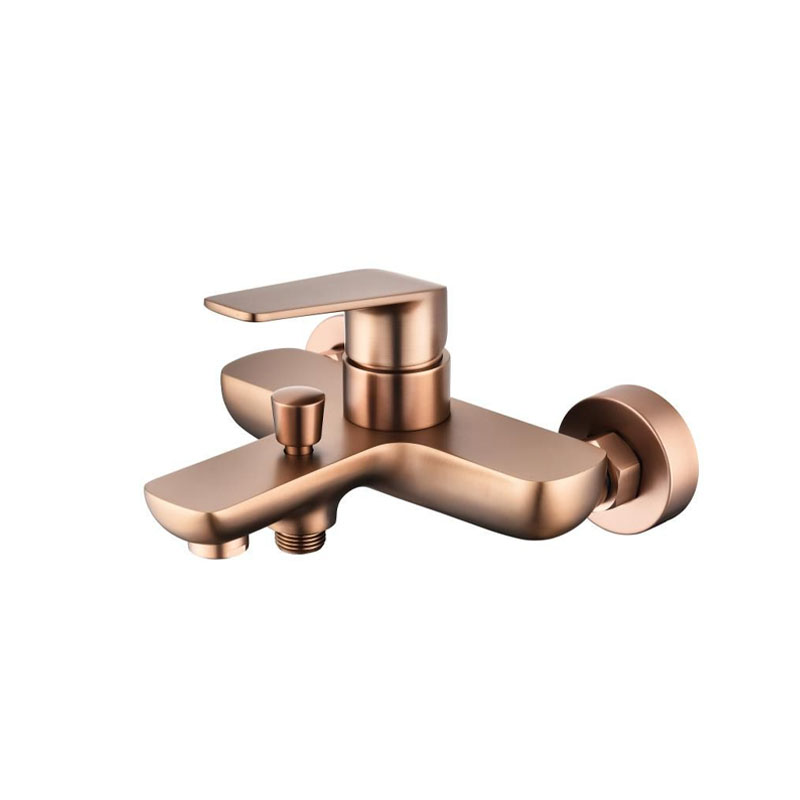 MATTE ROSE GOLD BATH MIXER