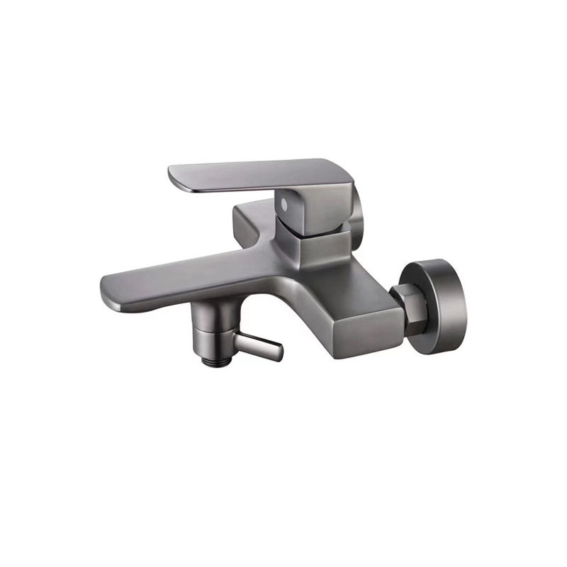 GUN METAL BATH SHOWER MIXER