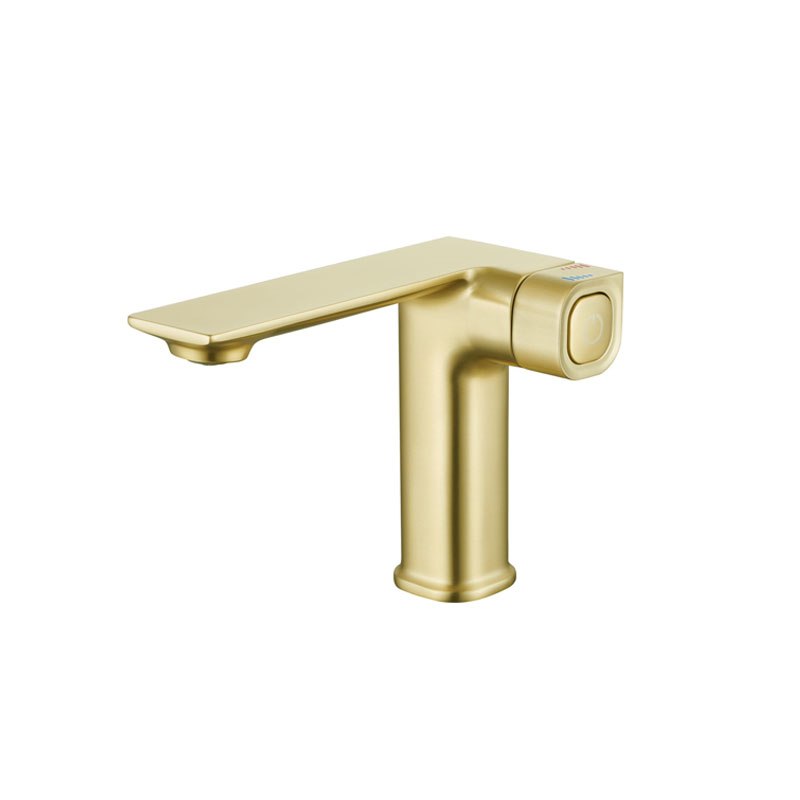 MATTE GOLD MODERN BASIN MIXER