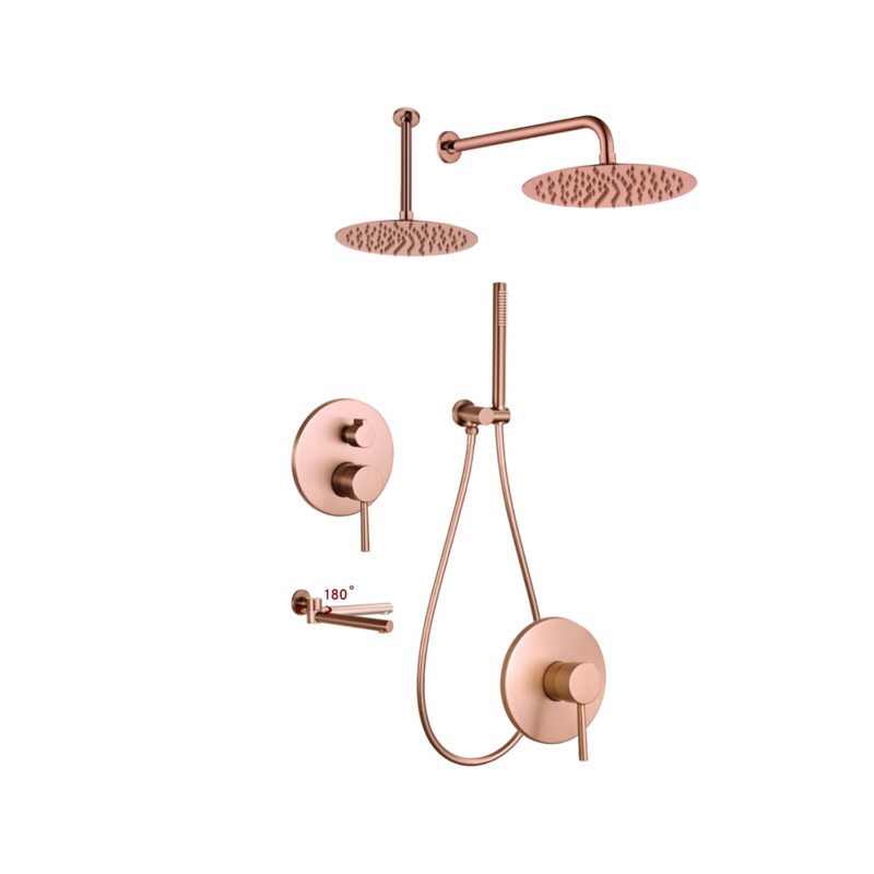 CONCEALED RAIN-SHOWER MIXER 1002.1003.1004RG