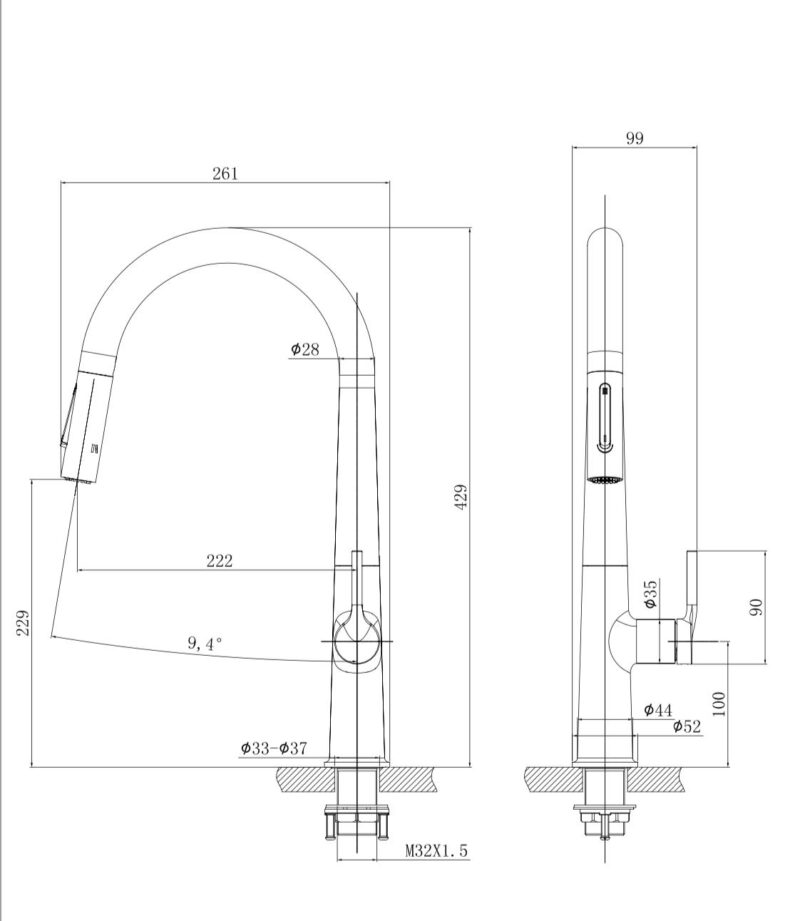 SINK MIXER 518GM - Image 2