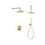 Rain shower wall & ceiling + hand shower
